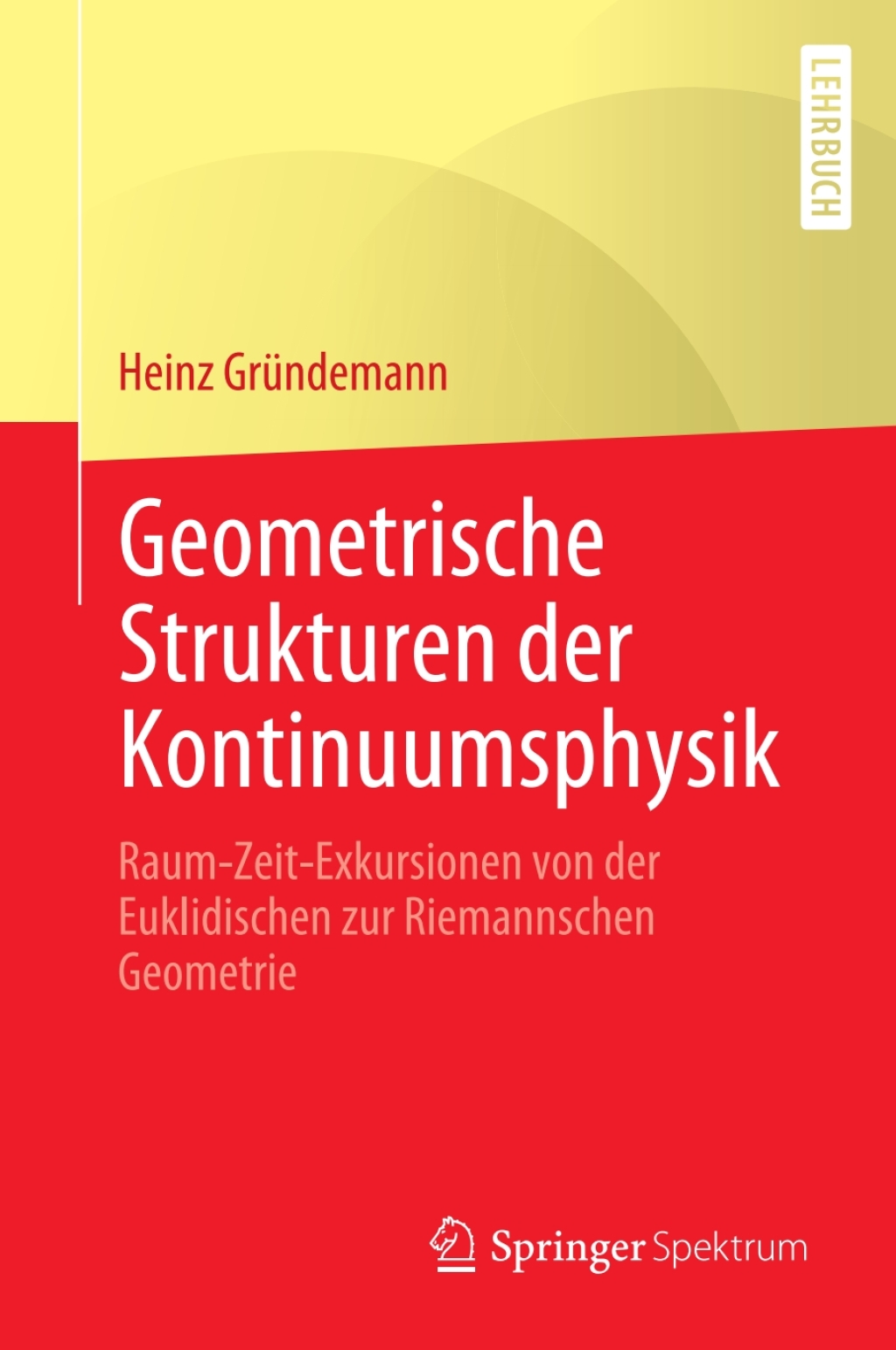 Geometrische Strukturen der Kontinuumsphysik Raum-Zeit-Exkursionen von der Euklidischen zur Riemannschen Geometrie 