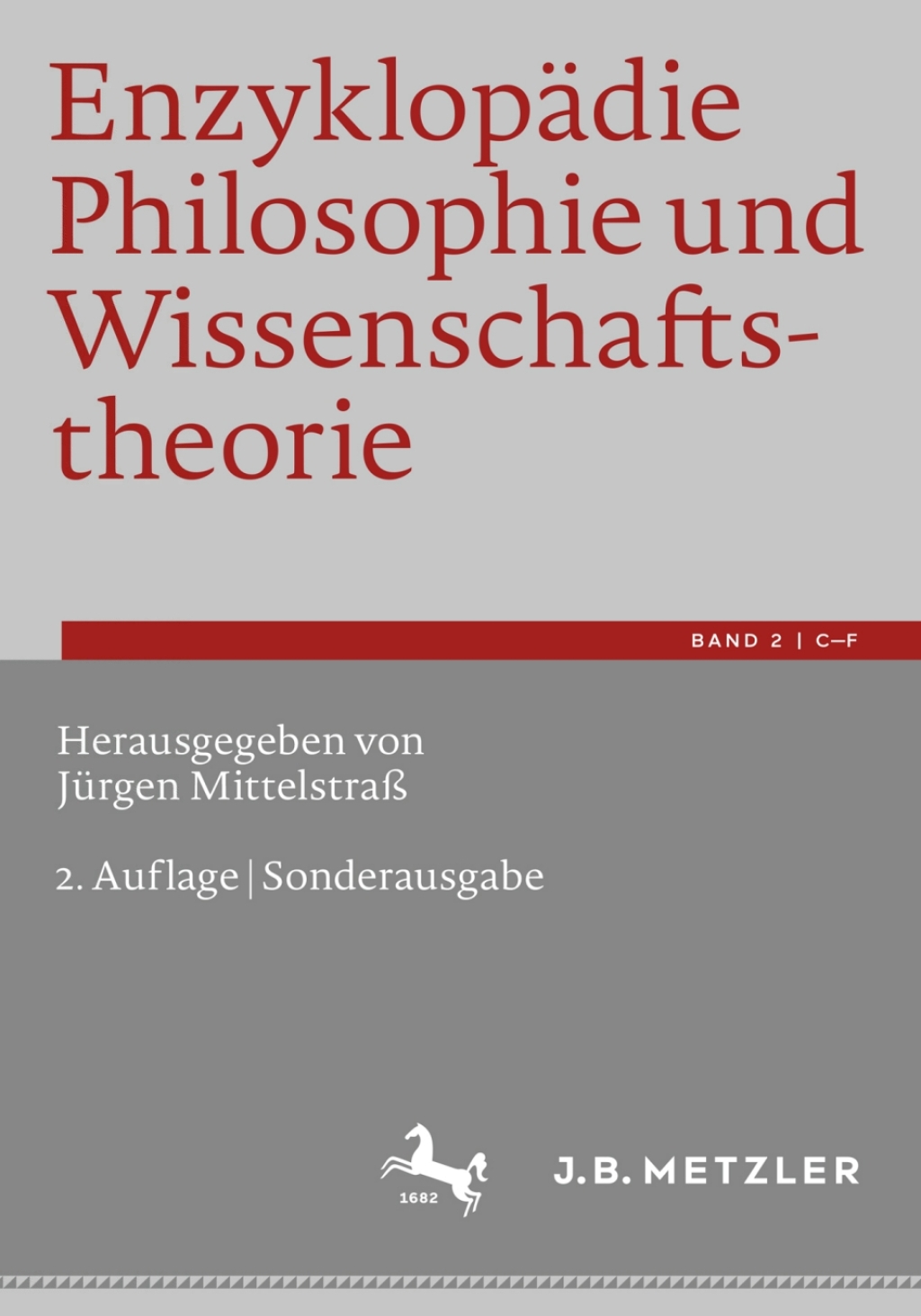 EnzyklopÃƒÂ¤die Philosophie und Wissenschaftstheorie Bd. 2: CÃ¢â‚¬â€œF 2nd Edition