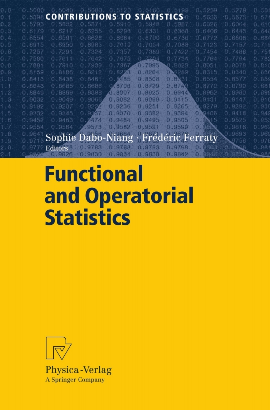 Functional and Operatorial Statistics 1st Edition