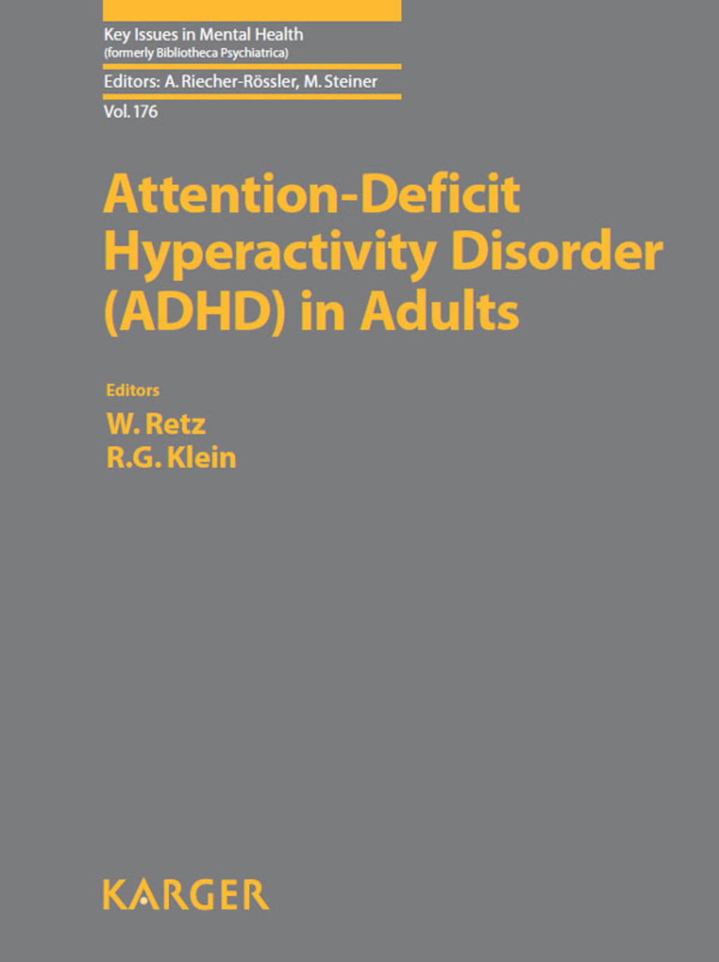 Attention-Deficit Hyperactivity Disorder (ADHD) in Adults 1st Edition