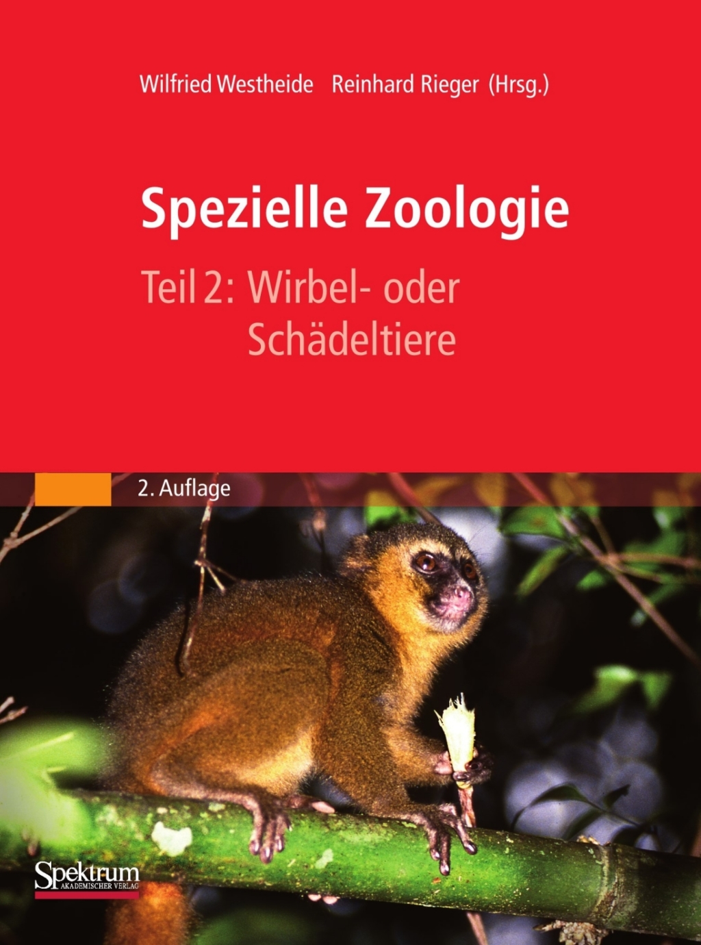 Spezielle Zoologie. Teil 2: Wirbel- oder SchÃƒÂ¤deltiere 2nd Edition