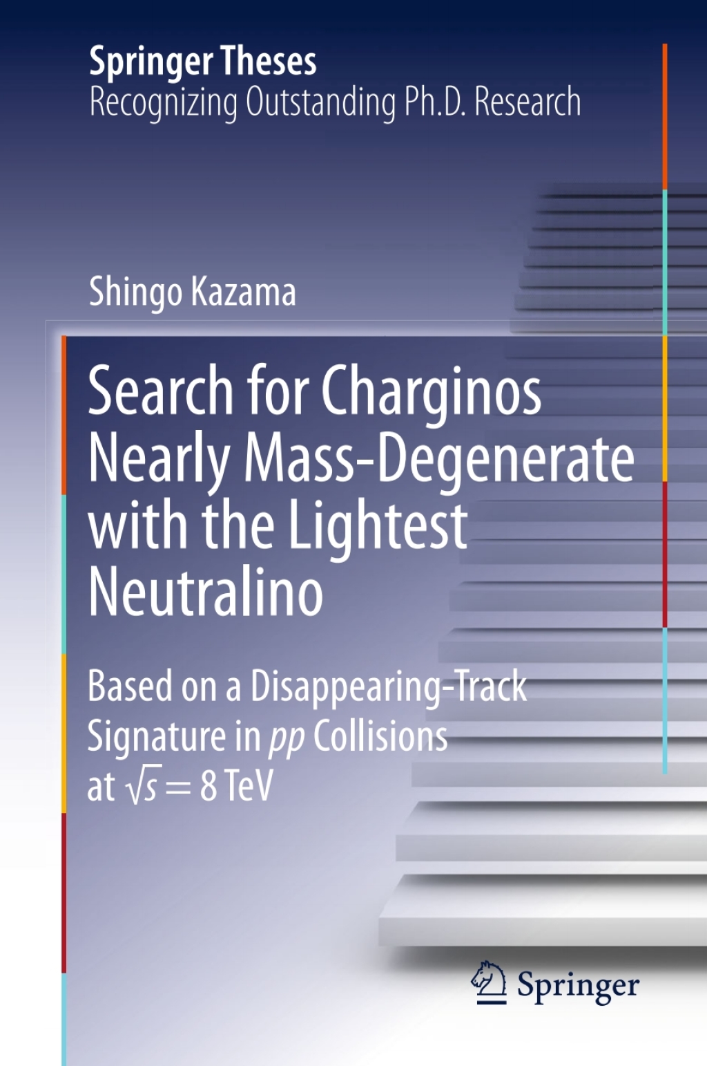 Search for Charginos Nearly Mass-Degenerate with the Lightest Neutralino Based on a Disappearing-Track Signature in pp Collisions at Ã¢Ë†Å¡s = 8 TeV 