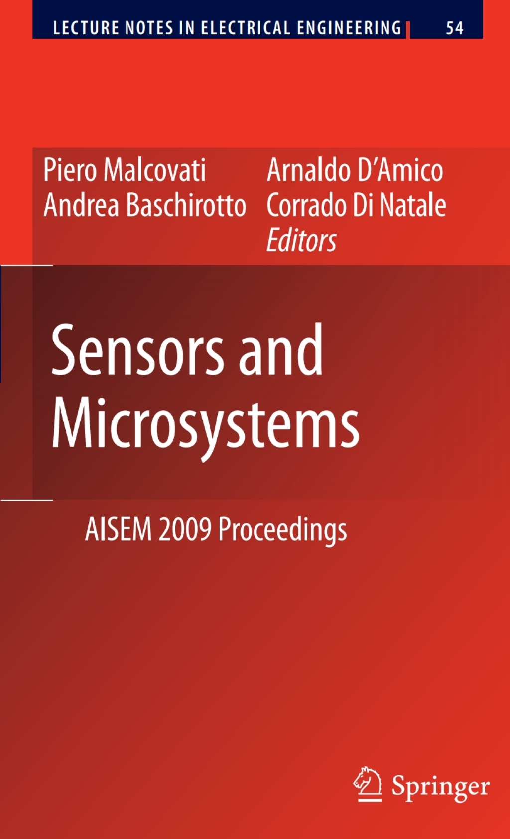 Sensors and Microsystems AISEM 2009 Proceedings 