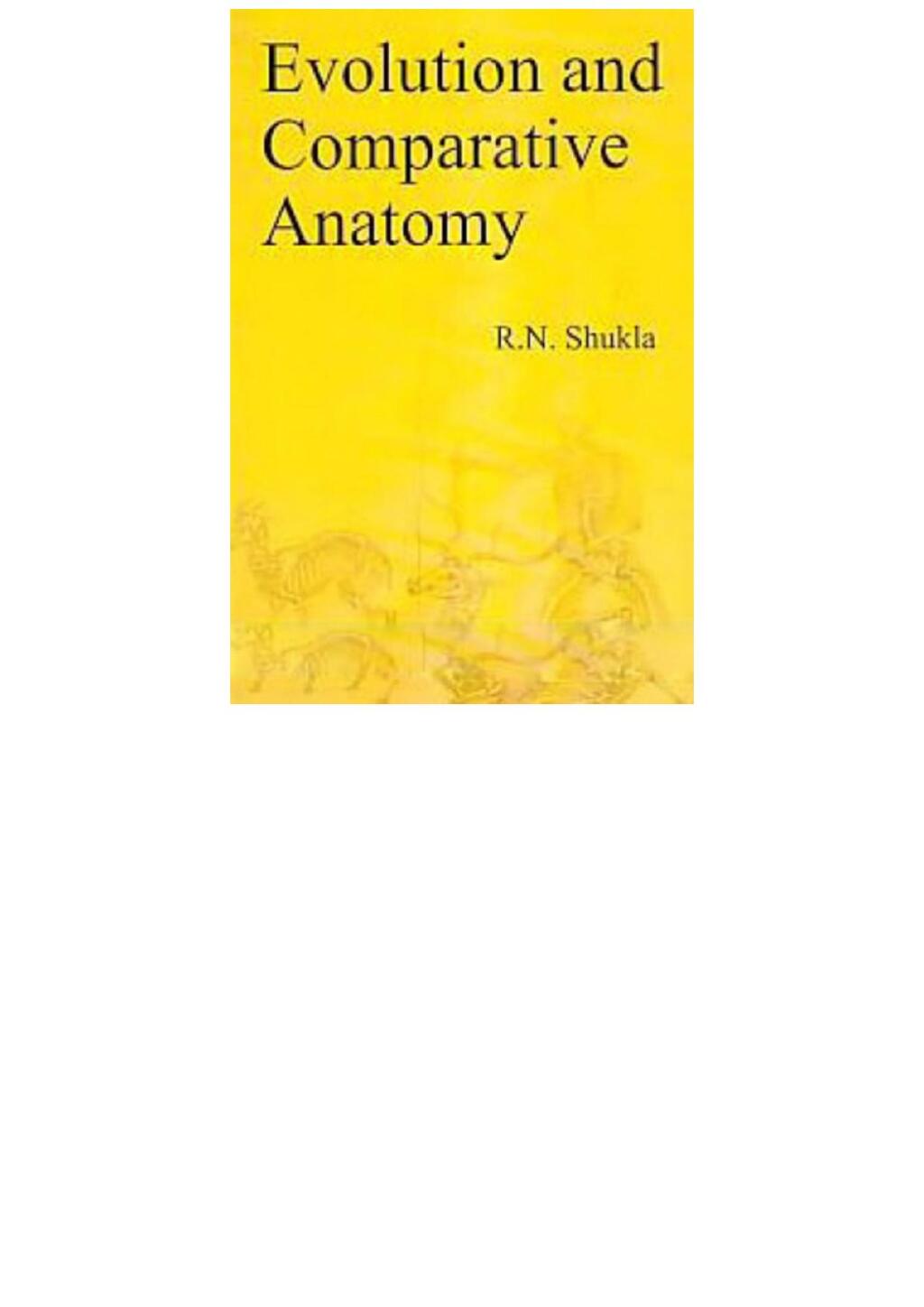 Evolution And Comparative Anatomy 