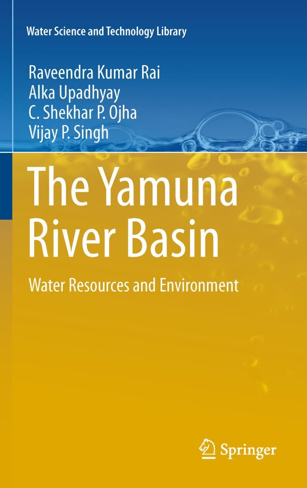 The Yamuna River Basin Water Resources and Environment 