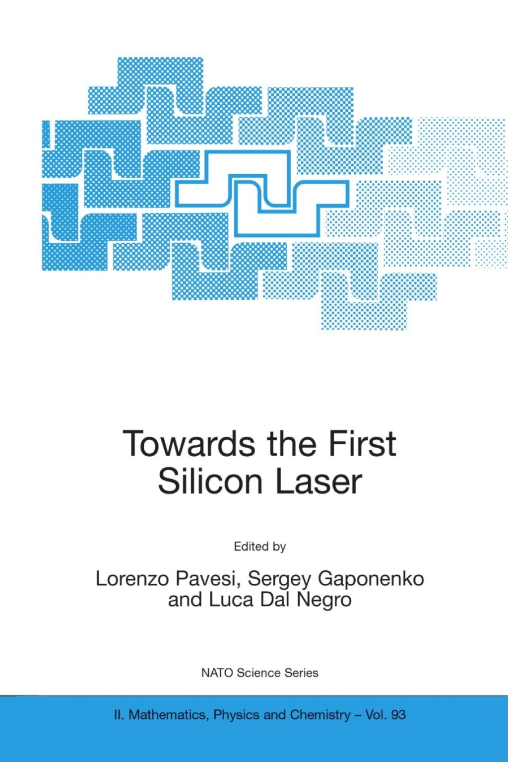 Towards the First Silicon Laser 1st Edition