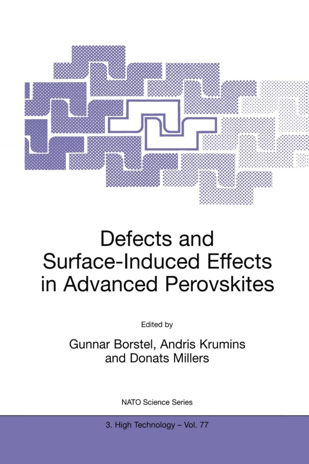 Defects and Surface-Induced Effects in Advanced Perovskites 1st Edition
