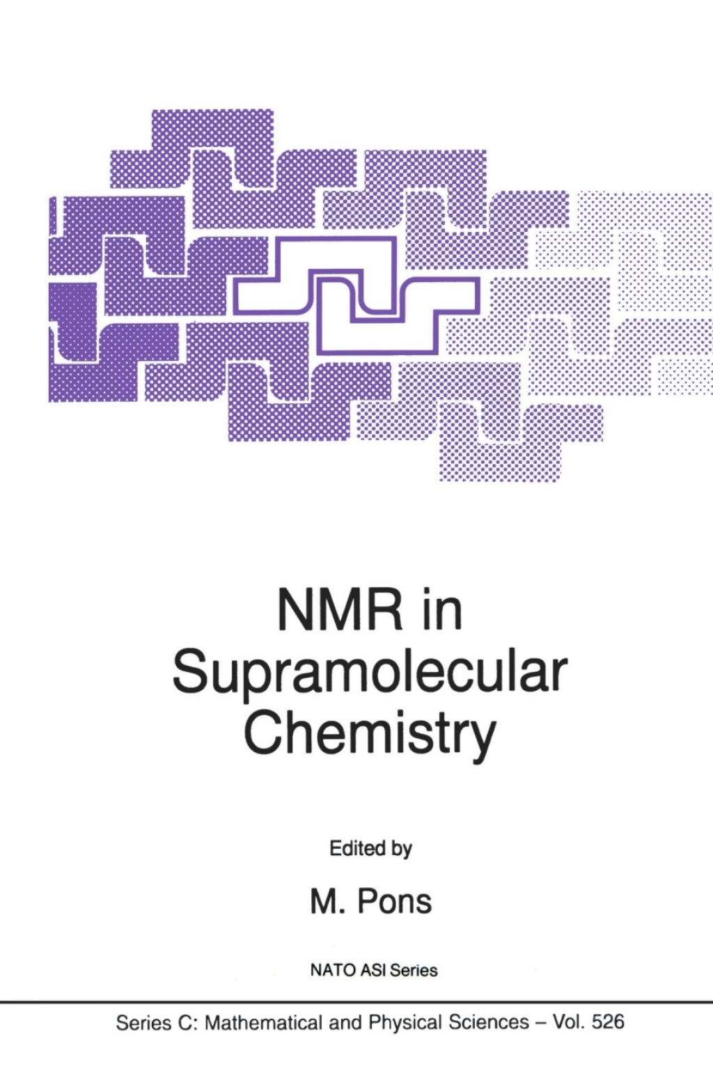 NMR in Supramolecular Chemistry 1st Edition