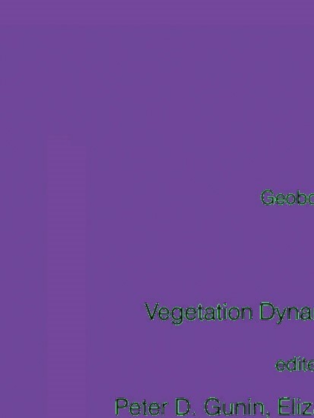 Vegetation Dynamics of Mongolia 1st Edition