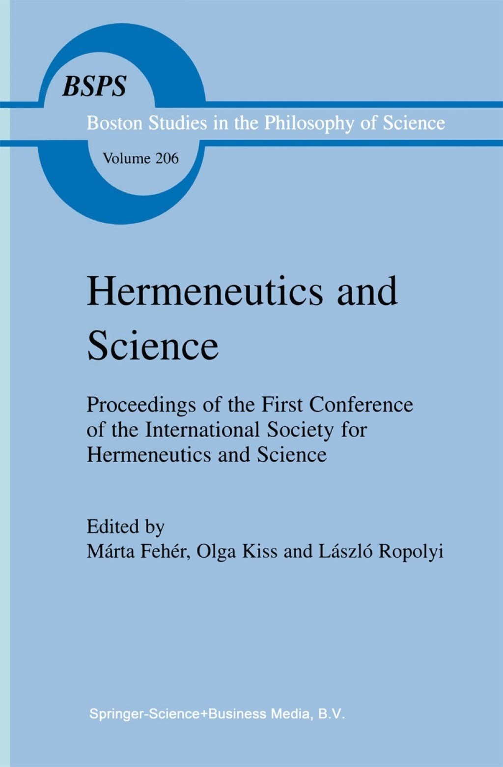 Hermeneutics and Science 1st Edition