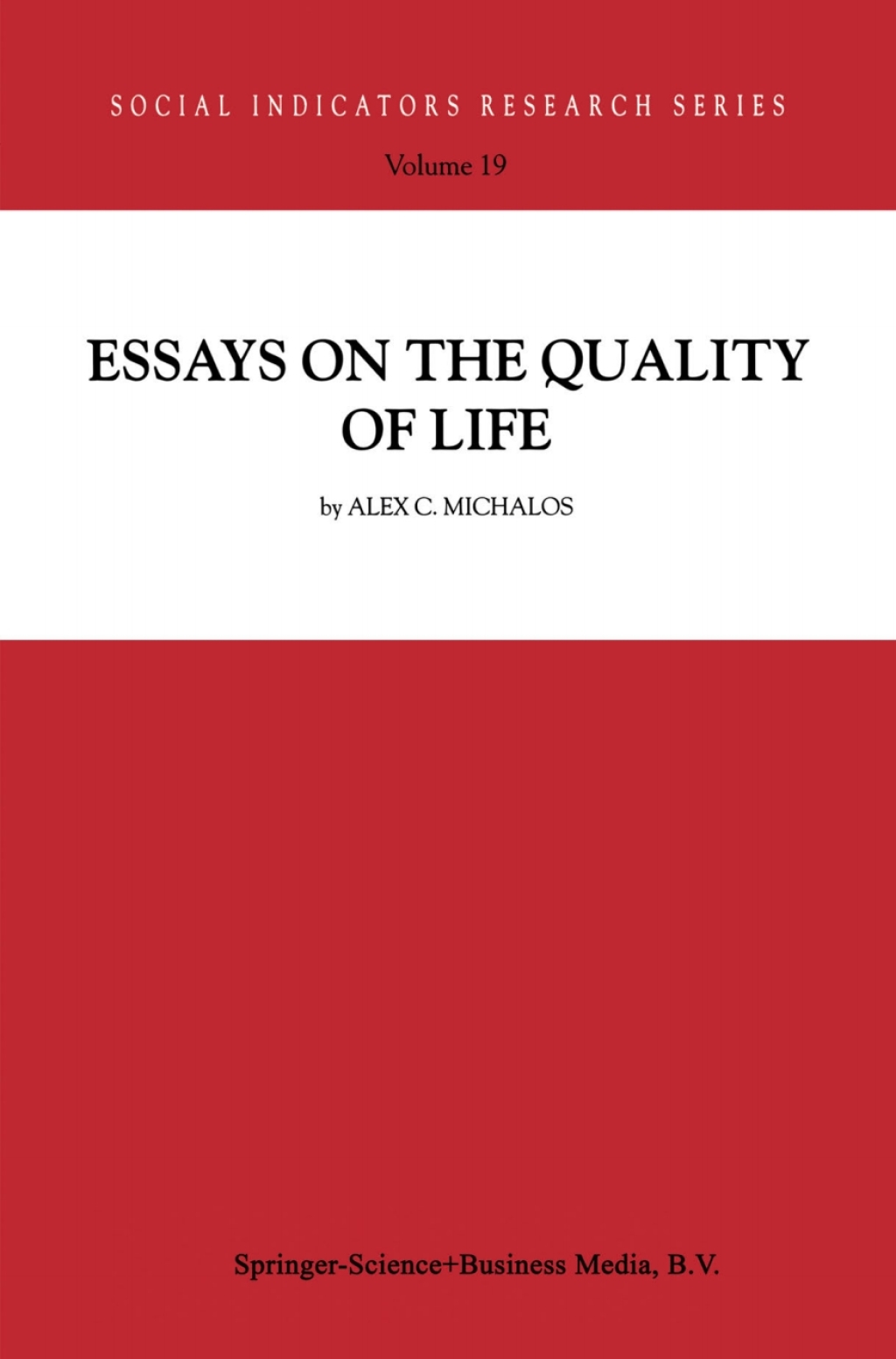 Essays on the Quality of Life 