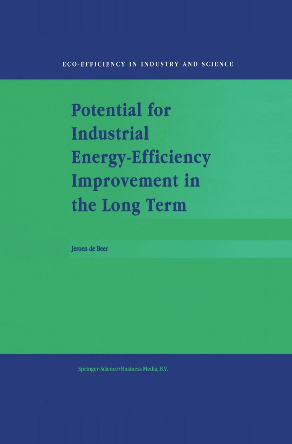 Potential for Industrial Energy-Efficiency Improvement in the Long Term 