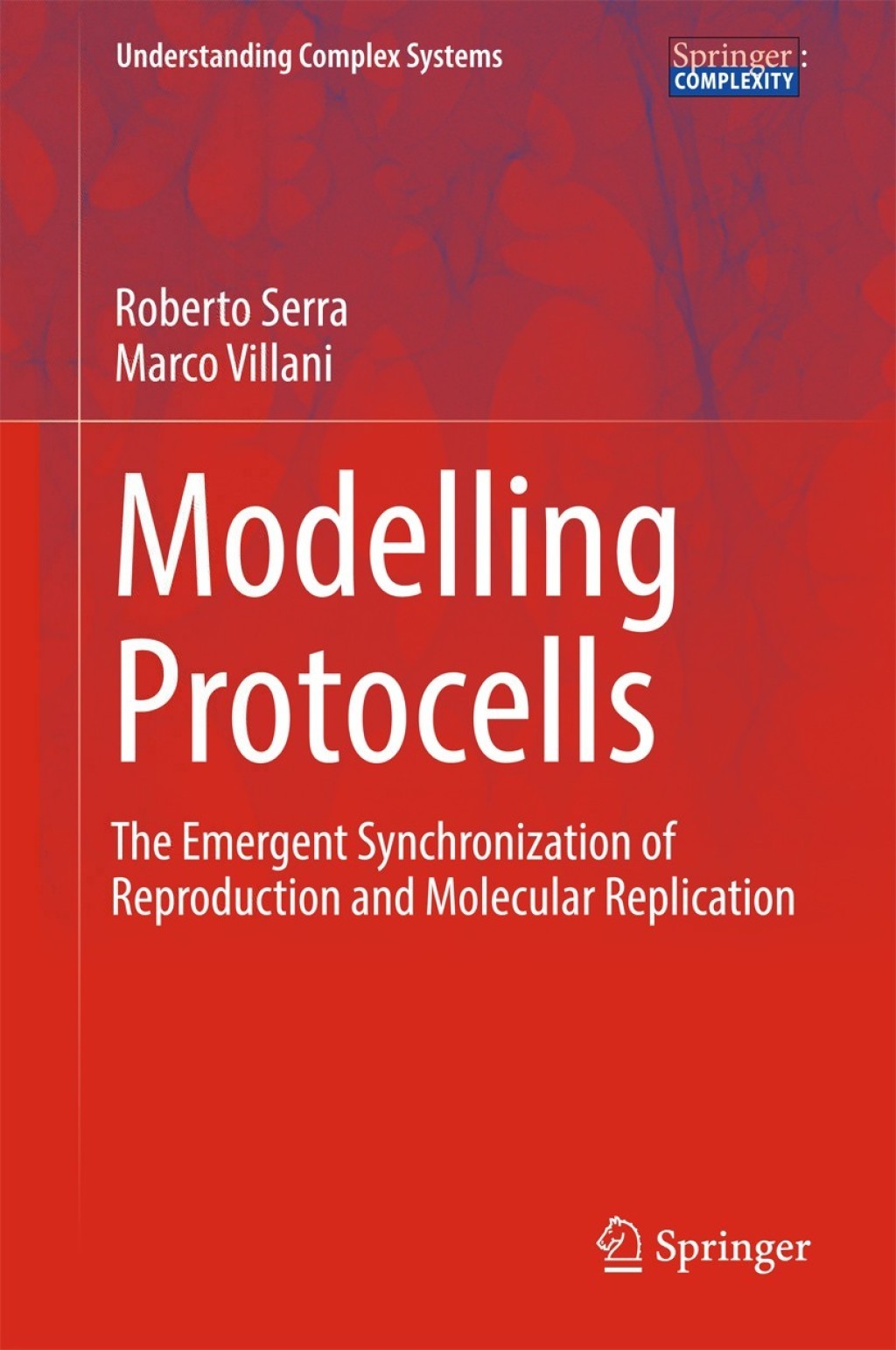 Modelling Protocells The Emergent Synchronization of Reproduction and Molecular Replication 