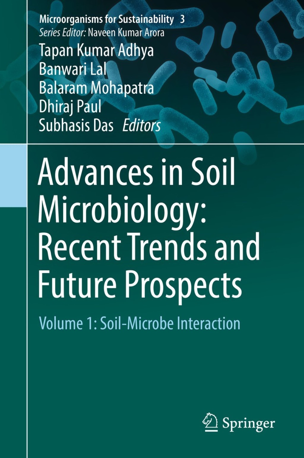 Advances in Soil Microbiology: Recent Trends and Future Prospects Volume 1: Soil-Microbe Interaction 