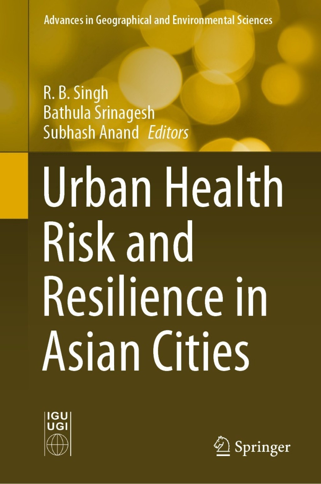 Urban Health Risk and Resilience in Asian Cities 1st Edition