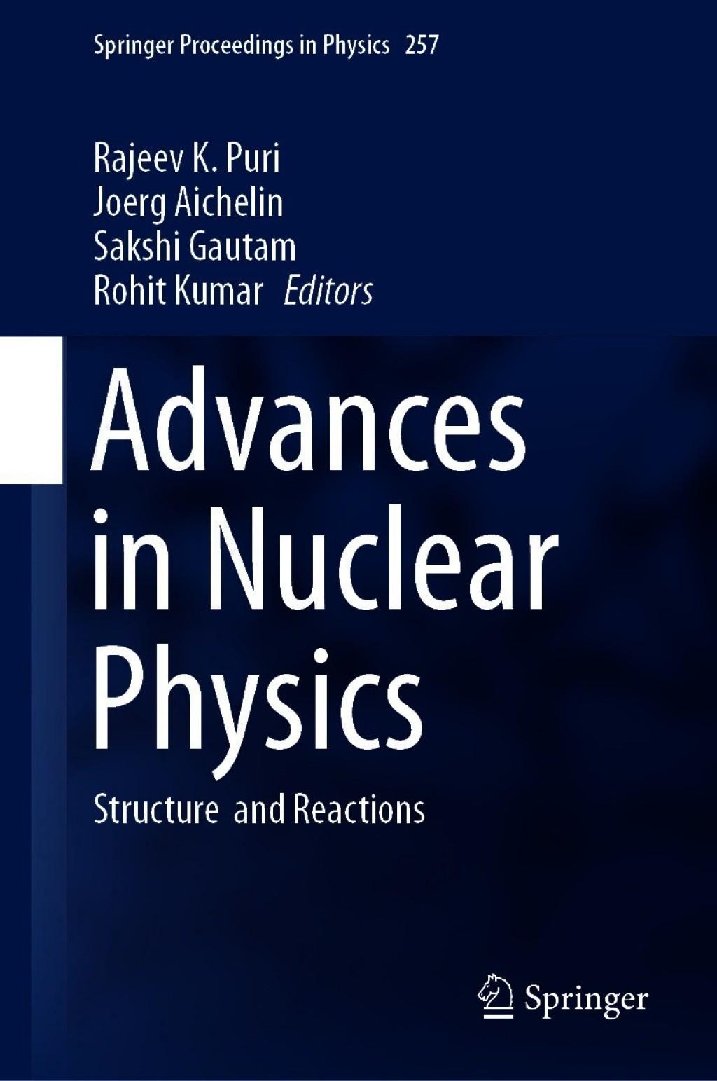 Advances in Nuclear Physics Structure and Reactions 1st Edition
