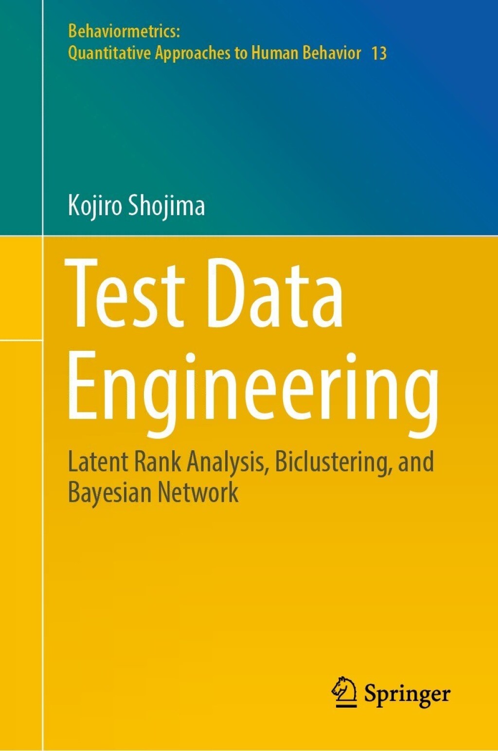 Test Data Engineering Latent Rank Analysis, Biclustering, and Bayesian Network 
