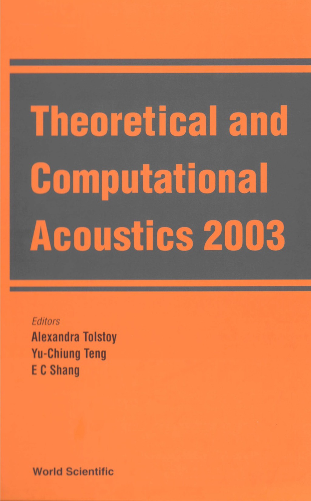 THEORE & COMP ACOUS 2003 [W/ CD] 