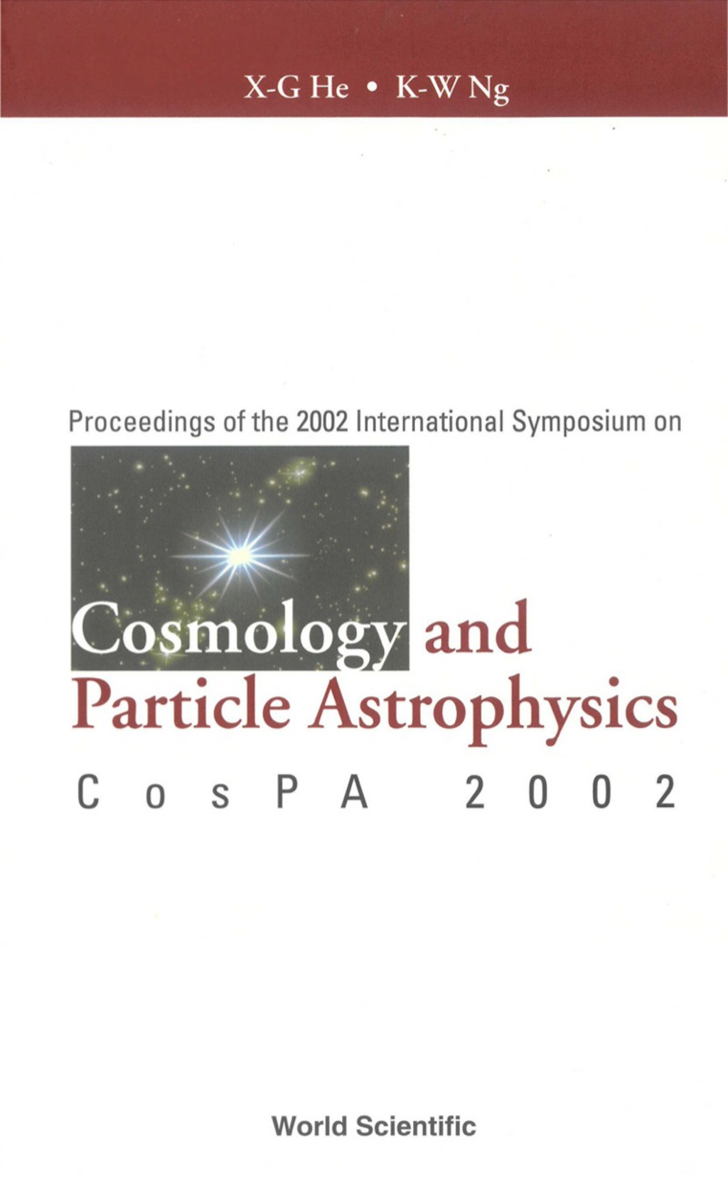 COSMOLOGY & PARTICLE ASTROPHYSICS 