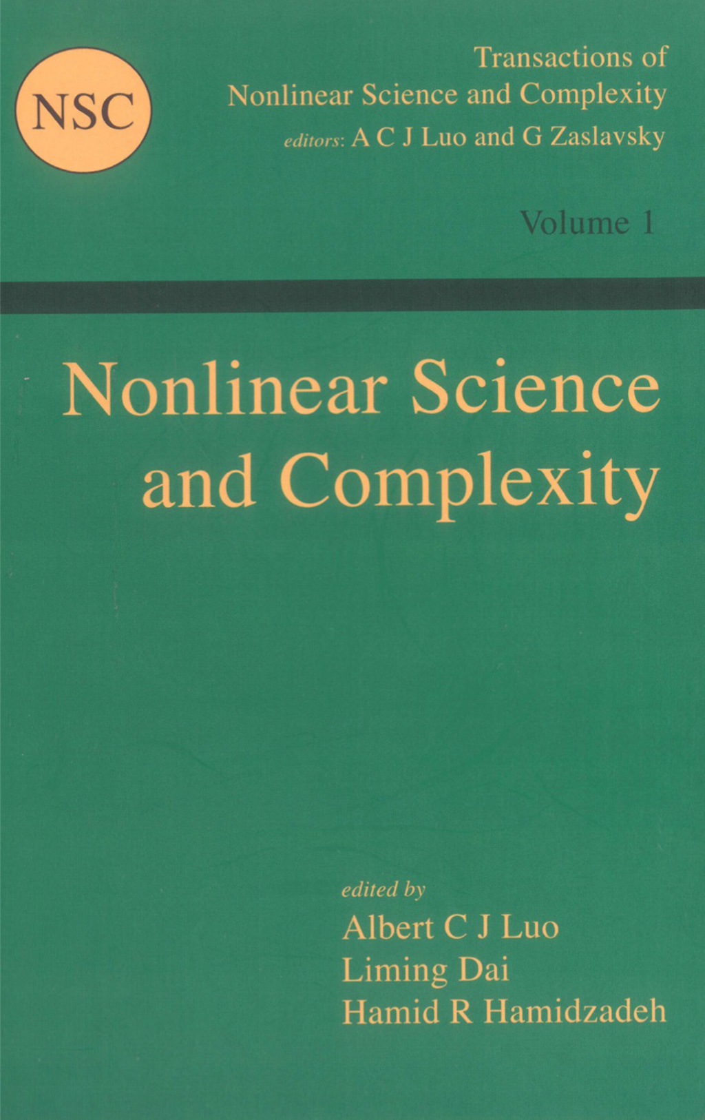 NONLINEAR SCIENCE AND COMPLEXITY 