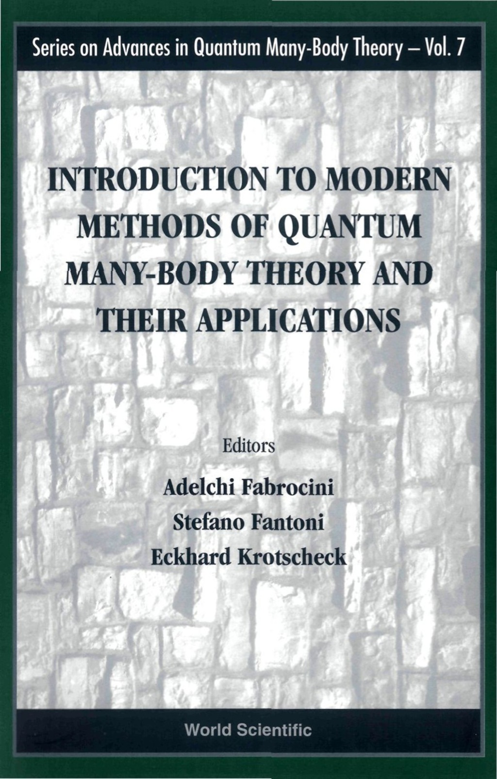 INTR TO MODERN METHODS OF QUANTUM...(V7) 