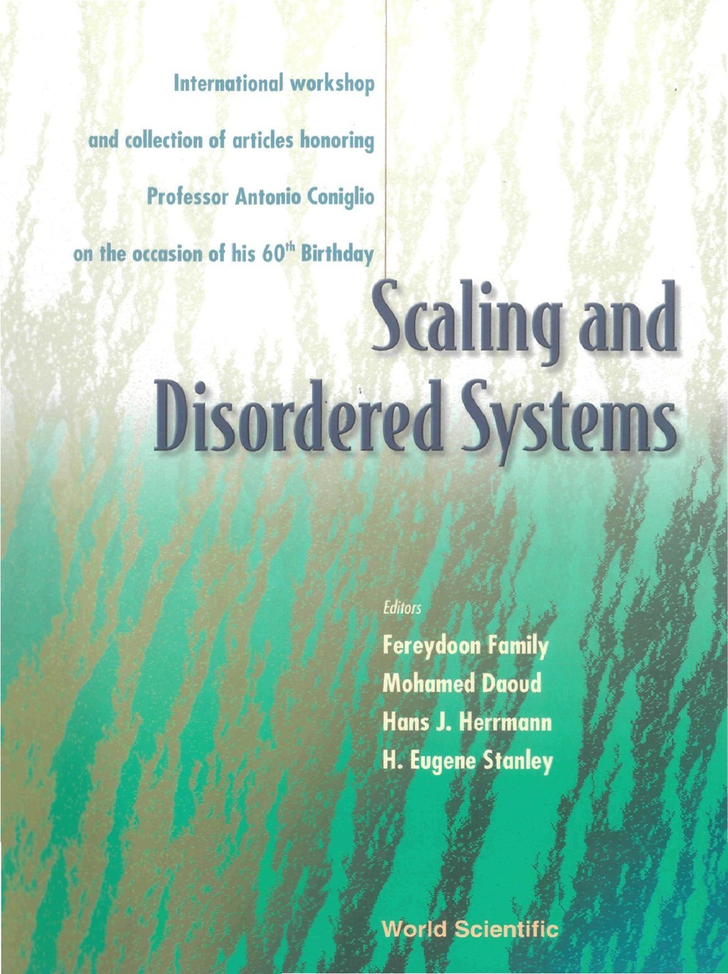 SCALING & DISORDERED SYSTEMS 