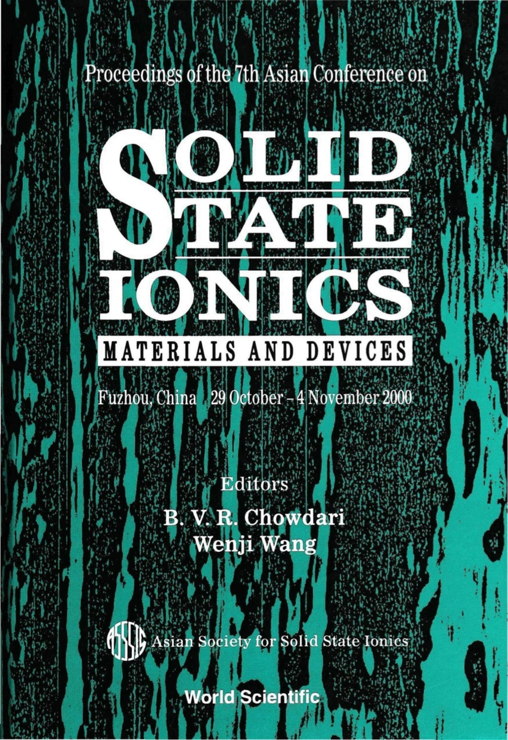 SOLID STATE IONICS Materials and Devices 