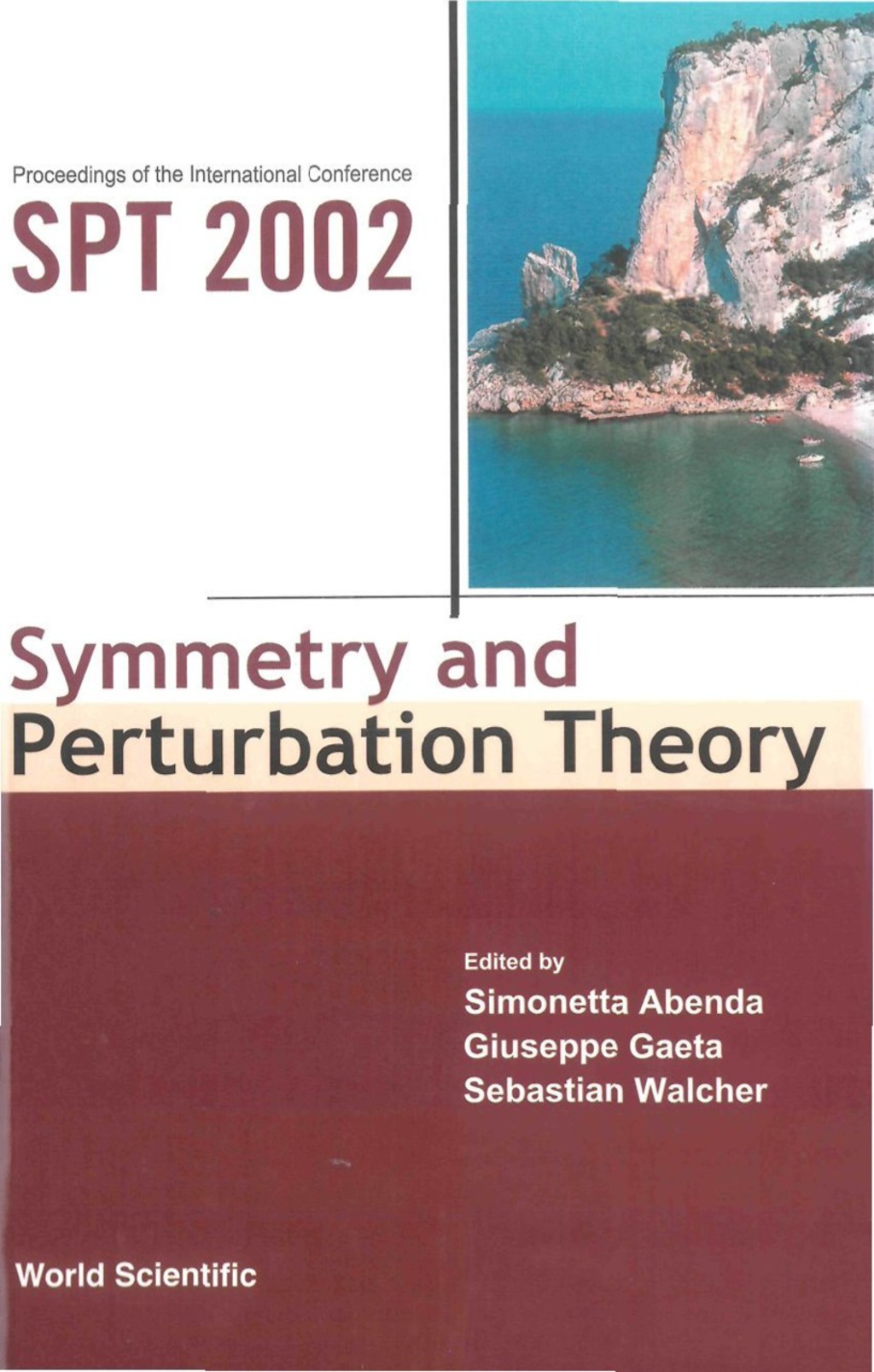 SYMMETRY & PERTURBATION THEORY 
