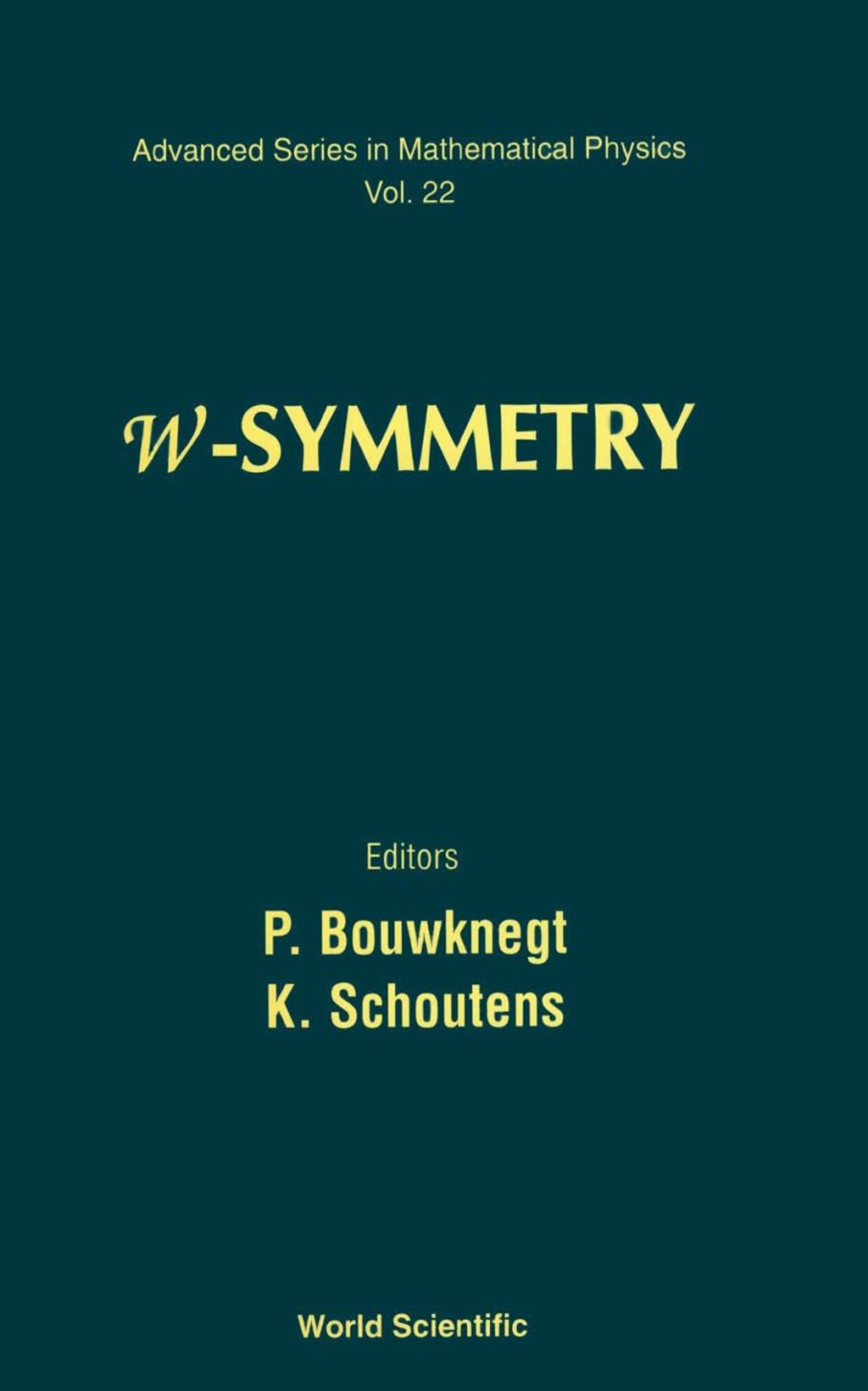 W-symmetry 1st Edition