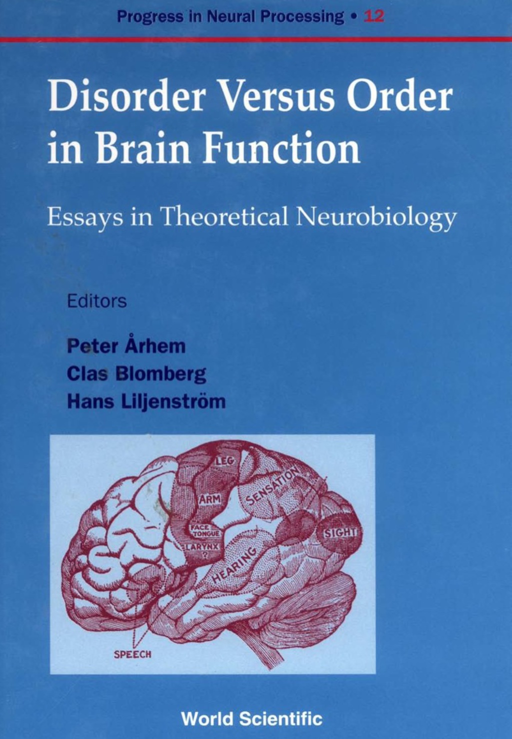 DISORDER VERSUS ORDER IN BRAIN ..,,(V12) Essays in Theoretical Neurobiology 