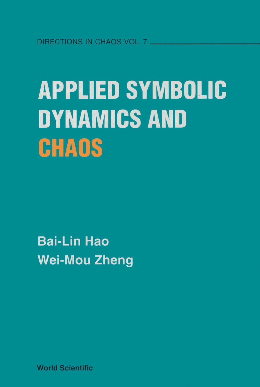 Applied Symbolic Dynamics And Chaos 