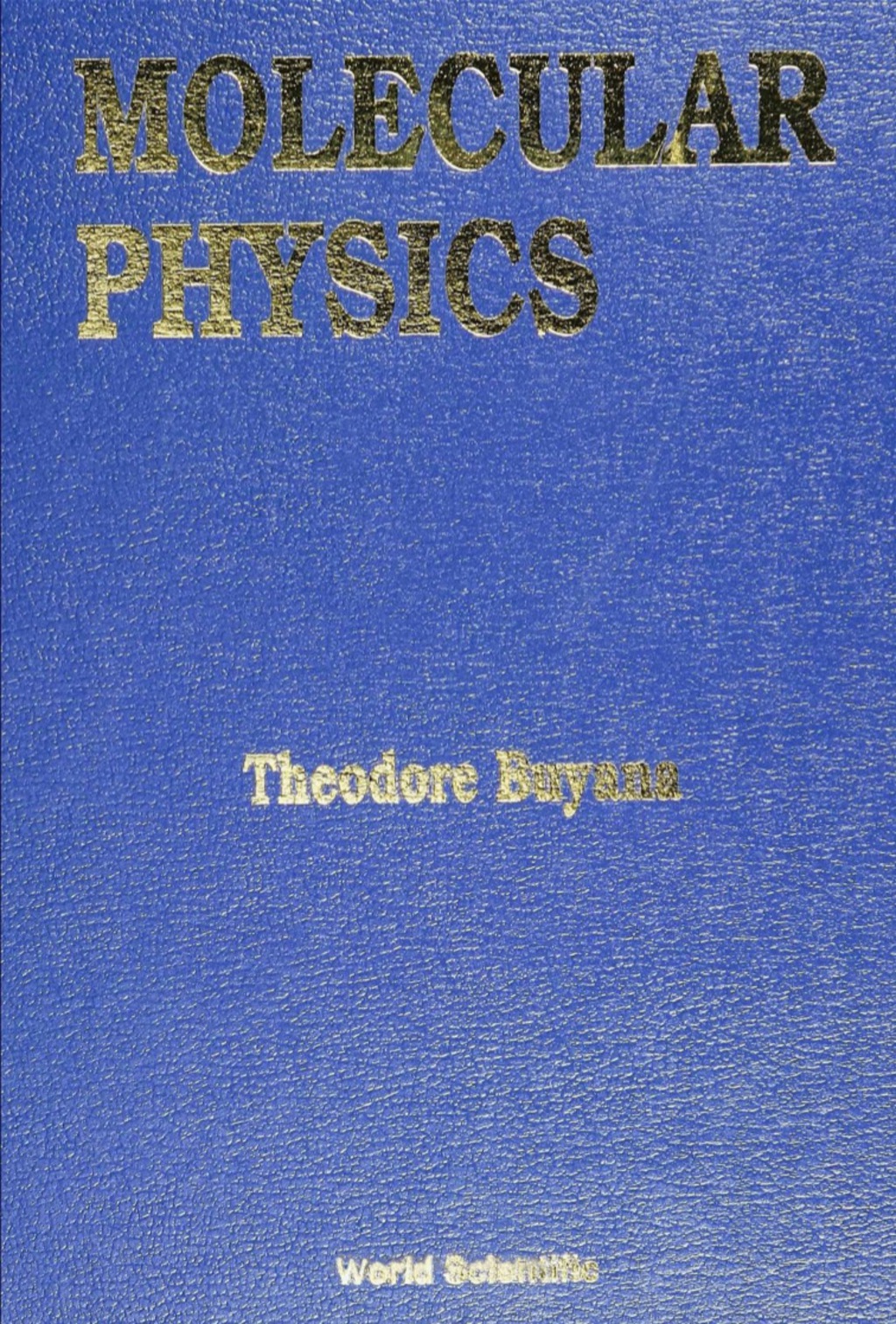 MOLECULAR PHYSICS 