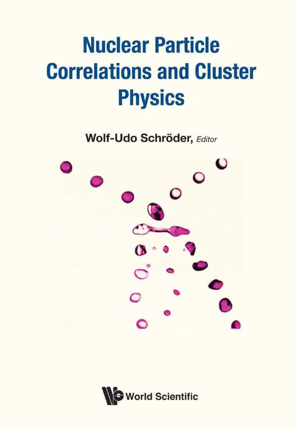 Nuclear Particle Correlations and Cluster Physics 