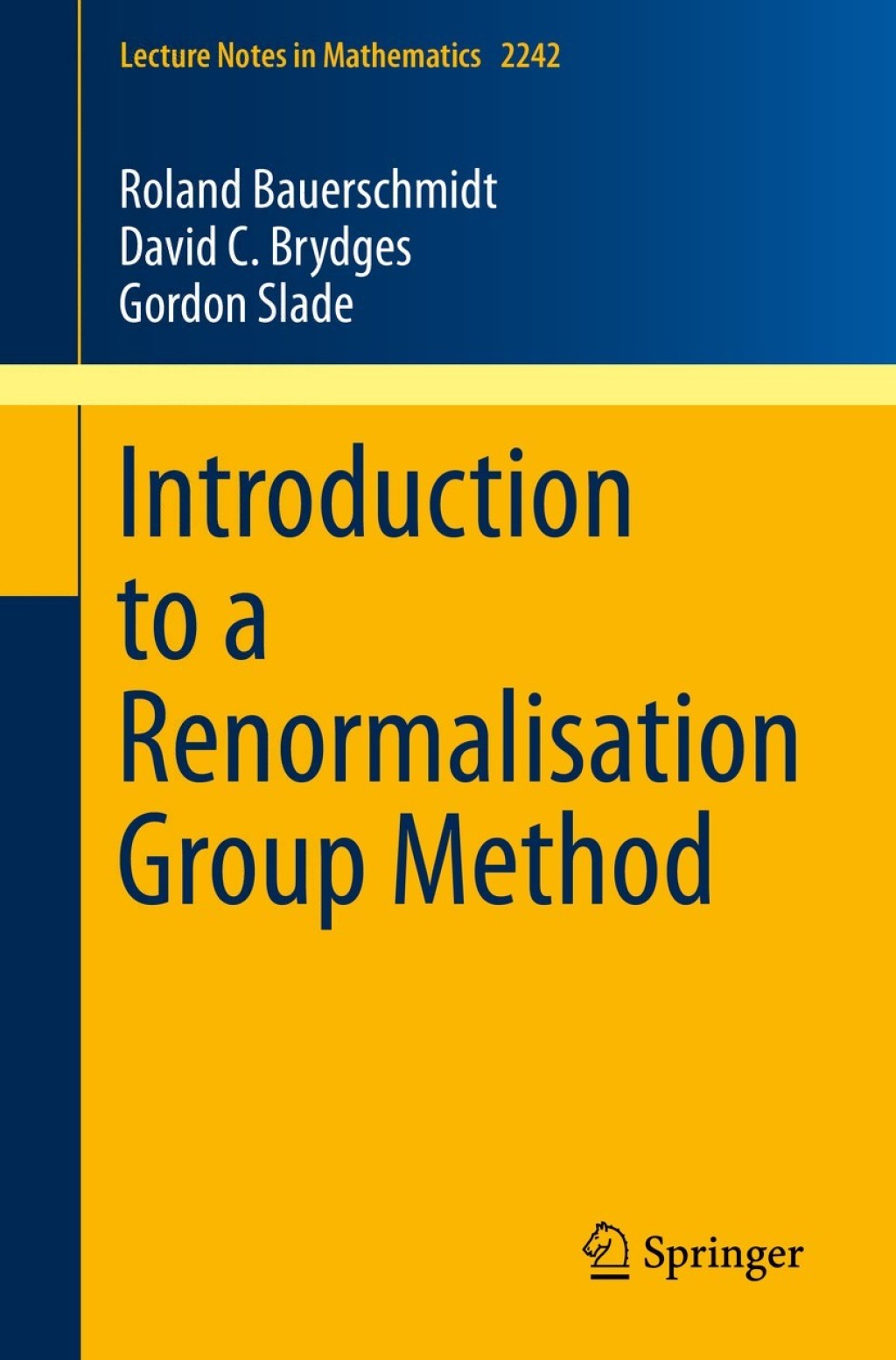 Introduction to a Renormalisation Group Method 