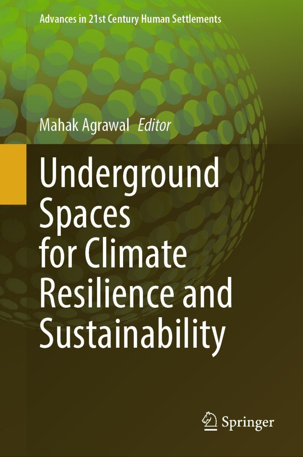 Underground Spaces for Climate Resilience and Sustainability 