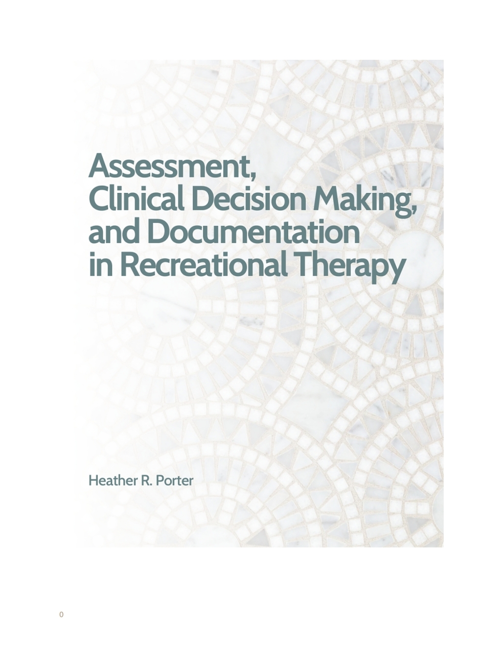 Assessment, Clinical Decision Making, and Documentation in Recreational Therapy 1st Edition