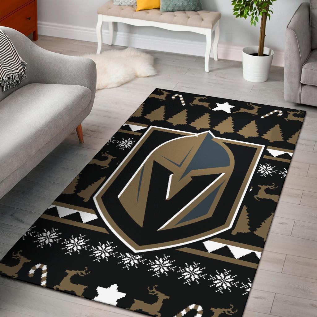 Vegas Golden Knights Area Rectangle Rug