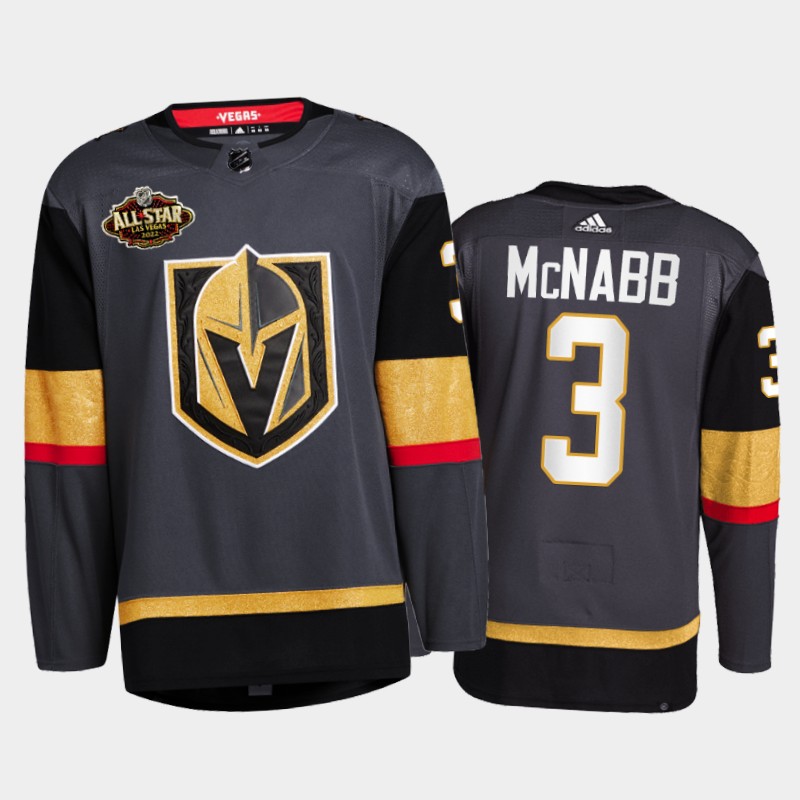 Vegas Golden Knights Brayden McNabb 2022 All-Star Jersey Black Alternate Primegreen Uniform