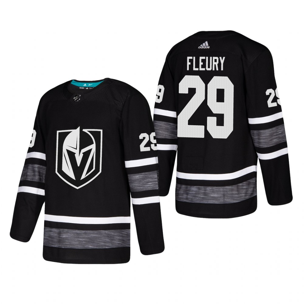 Vegas Golden Knights Marc-Andre Fleury #29 2019 NHL All-Star Parley Black Jersey Mens