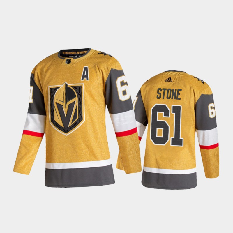 Vegas Golden Knights Mark Stone #61 Alternate Gold 2020-21 Player Jersey