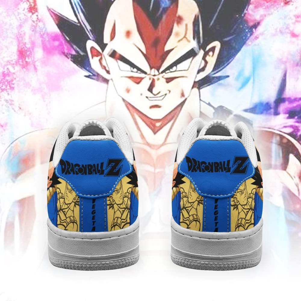 Vegeta Air Sneakers Custom Dragon Ball Anime Shoes