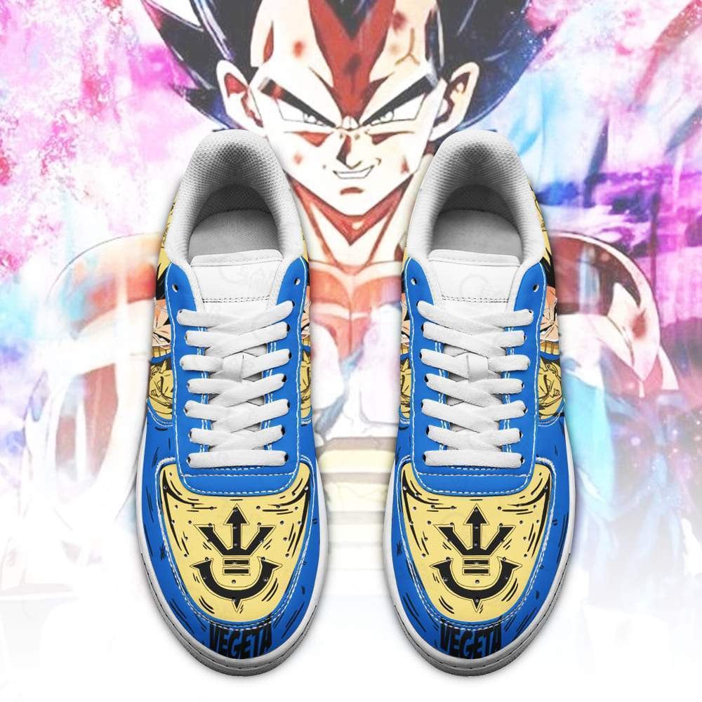 Vegeta Air Sneakers Custom Dragon Ball Anime Shoes