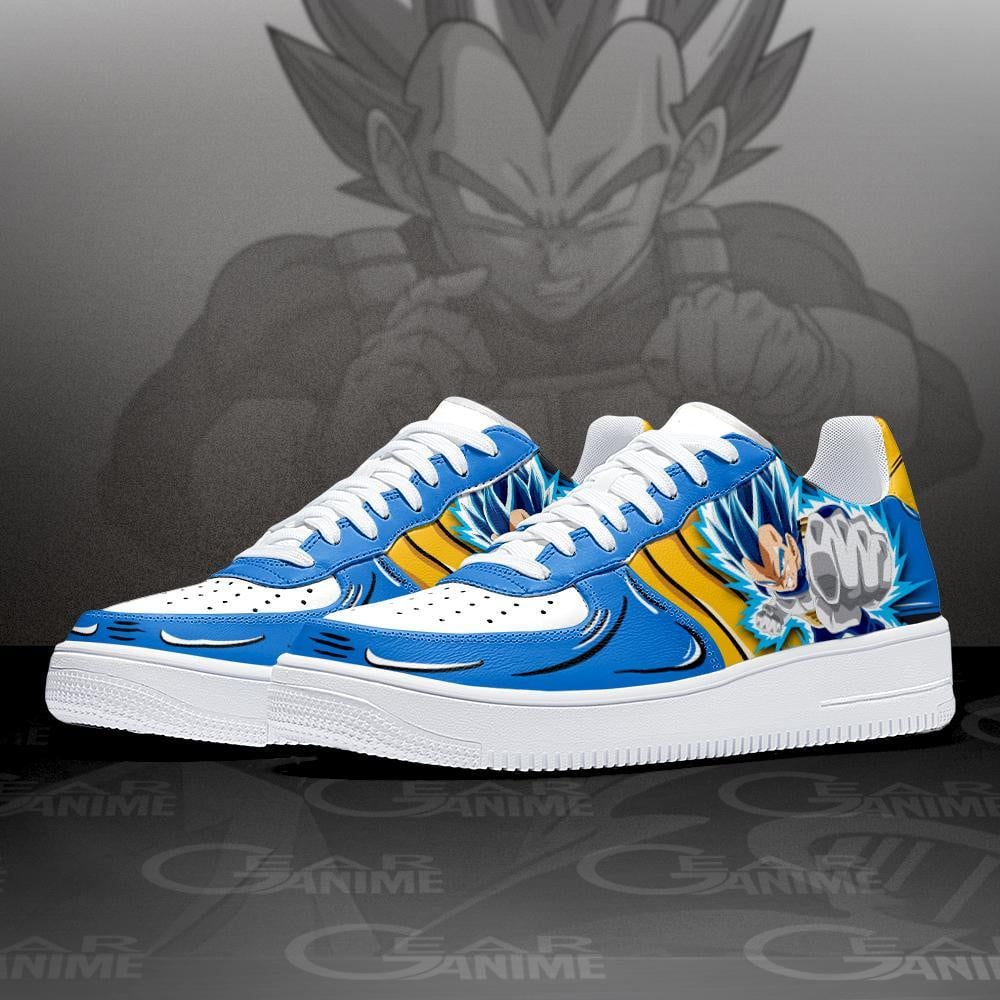 Vegeta Blue Air Sneakers Custom Anime Dragon Ball Shoes