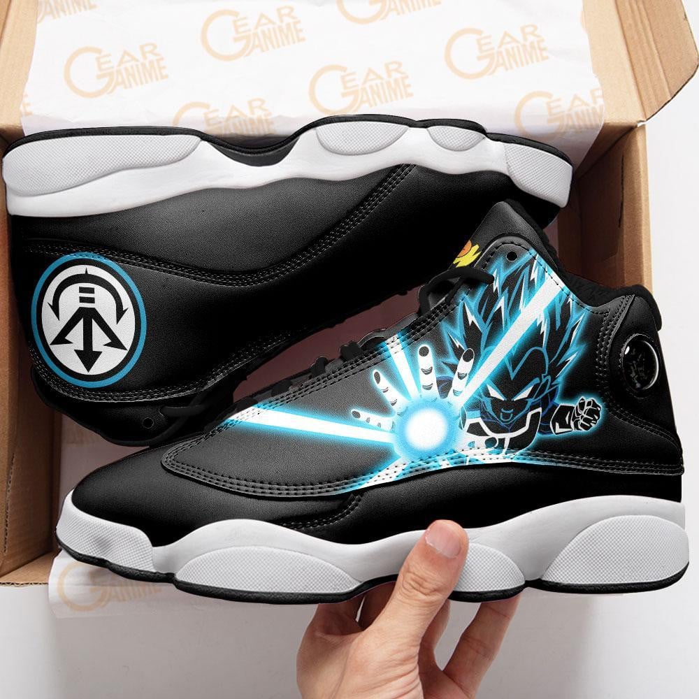 Vegeta Blue JD13 Sneakers Custom Anime Dragon Ball Shoes
