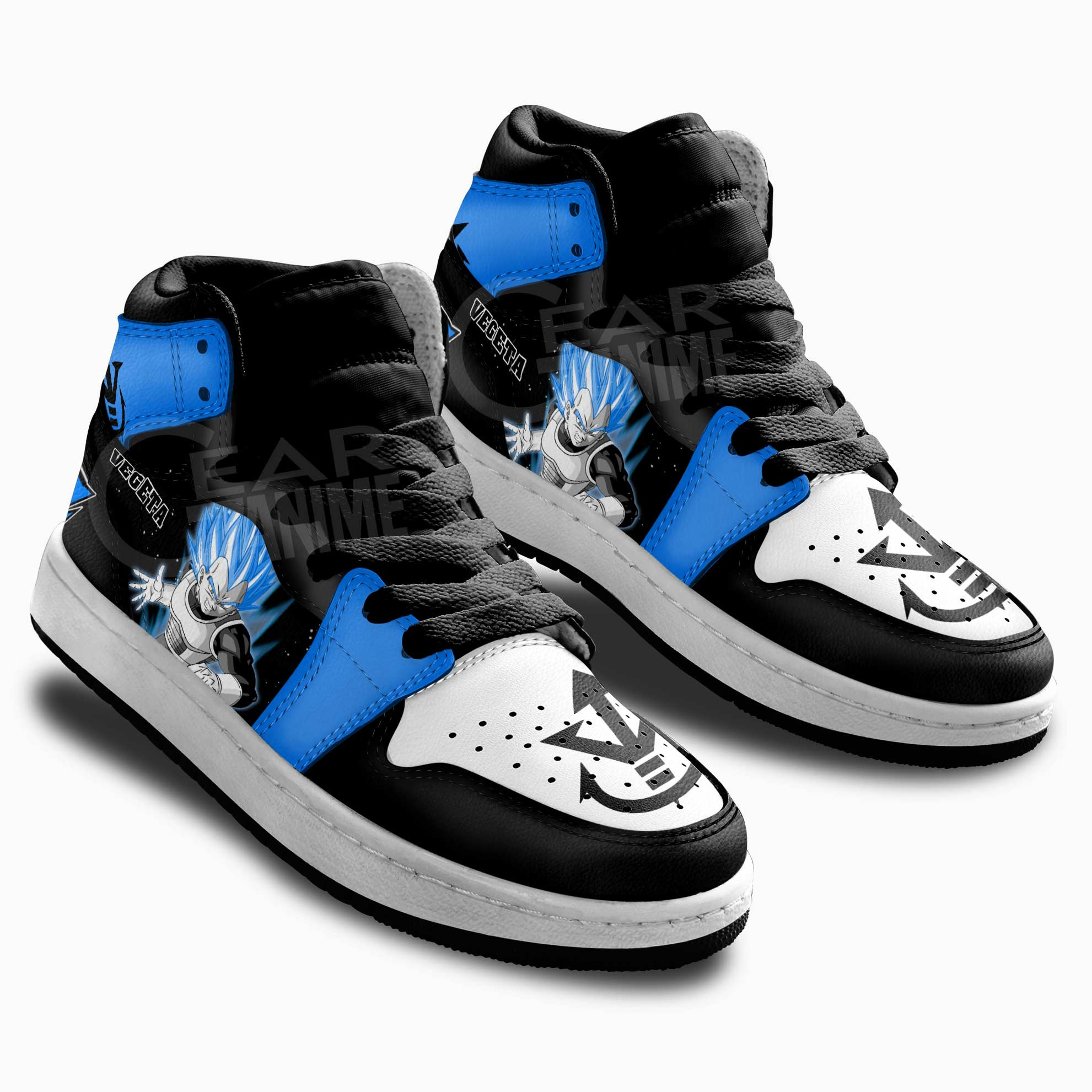 Vegeta Blue Kids Sneakers Dragon Ball Anime Shoes For Kids