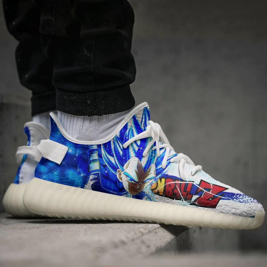 Vegeta Blue Shoes Super Saiyan Custom Dragon Ball Perfect Gifts For DBZ Fan