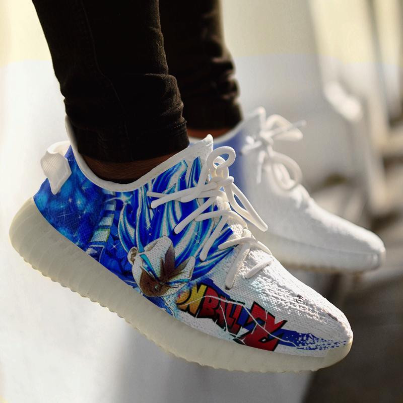 Vegeta Blue Shoes Super Saiyan Custom Dragon Ball Perfect Gifts For DBZ Fan