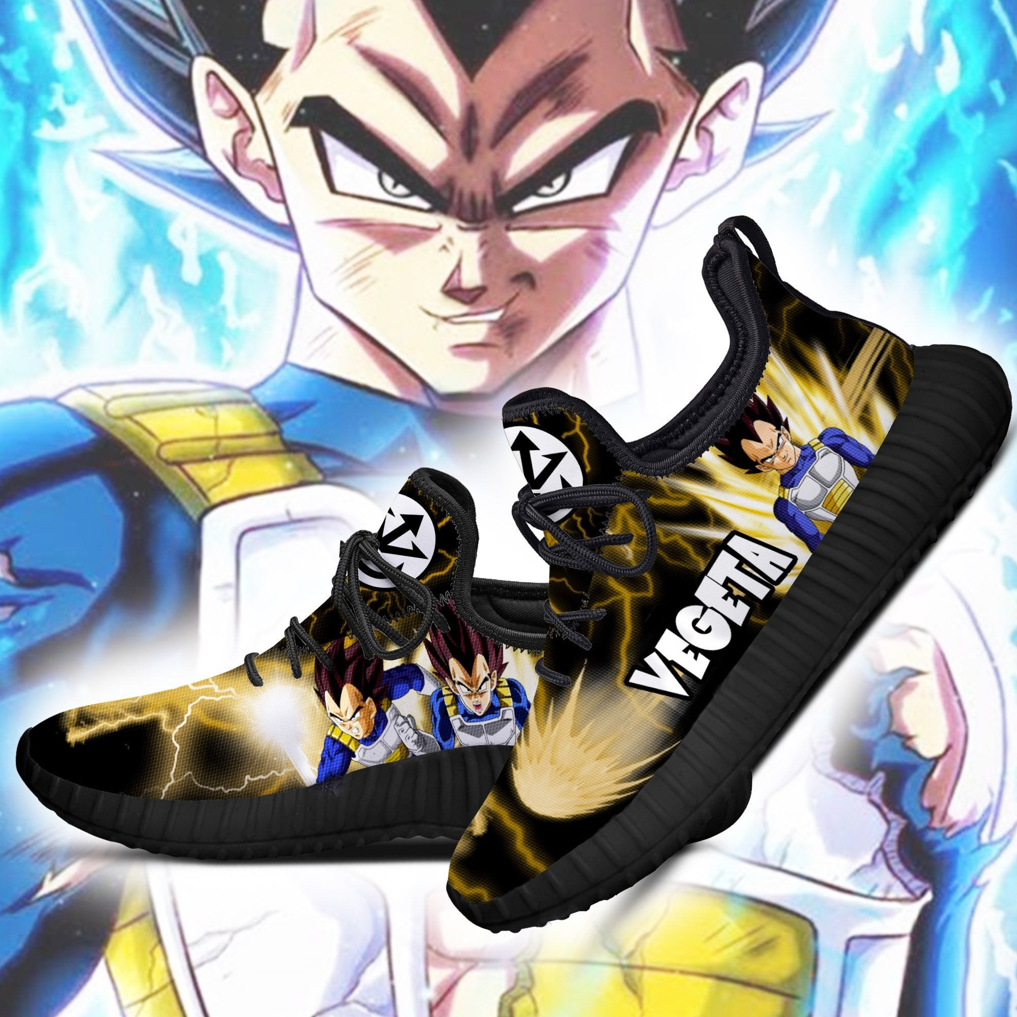 Vegeta Classic Reze Shoes Custom Dragon Ball Anime Shoes