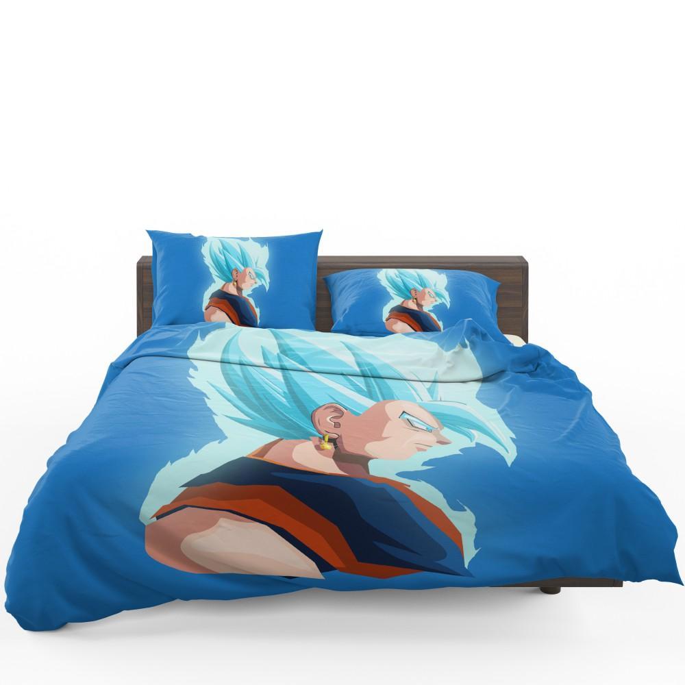 Vegeta Dragon Ball Minimal Design Duvet Cover Bedding Set