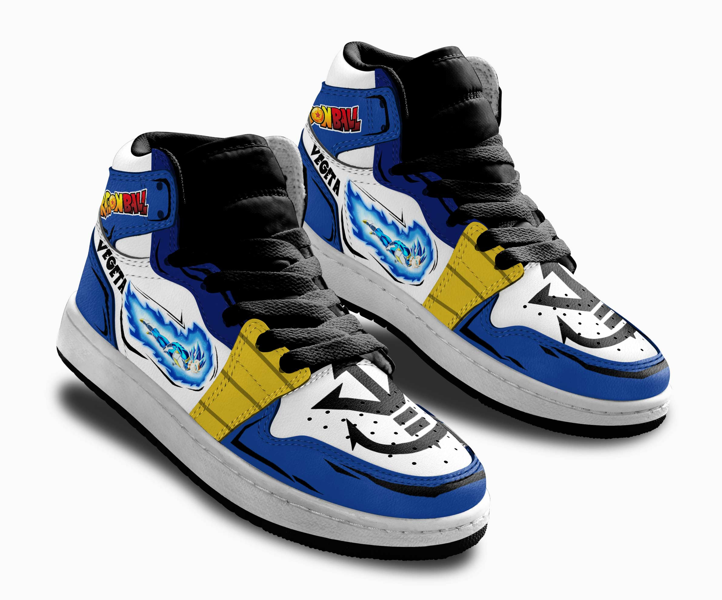 Vegeta Fly Kids Sneakers Custom Anime Dragon Ball Shoes For Kids